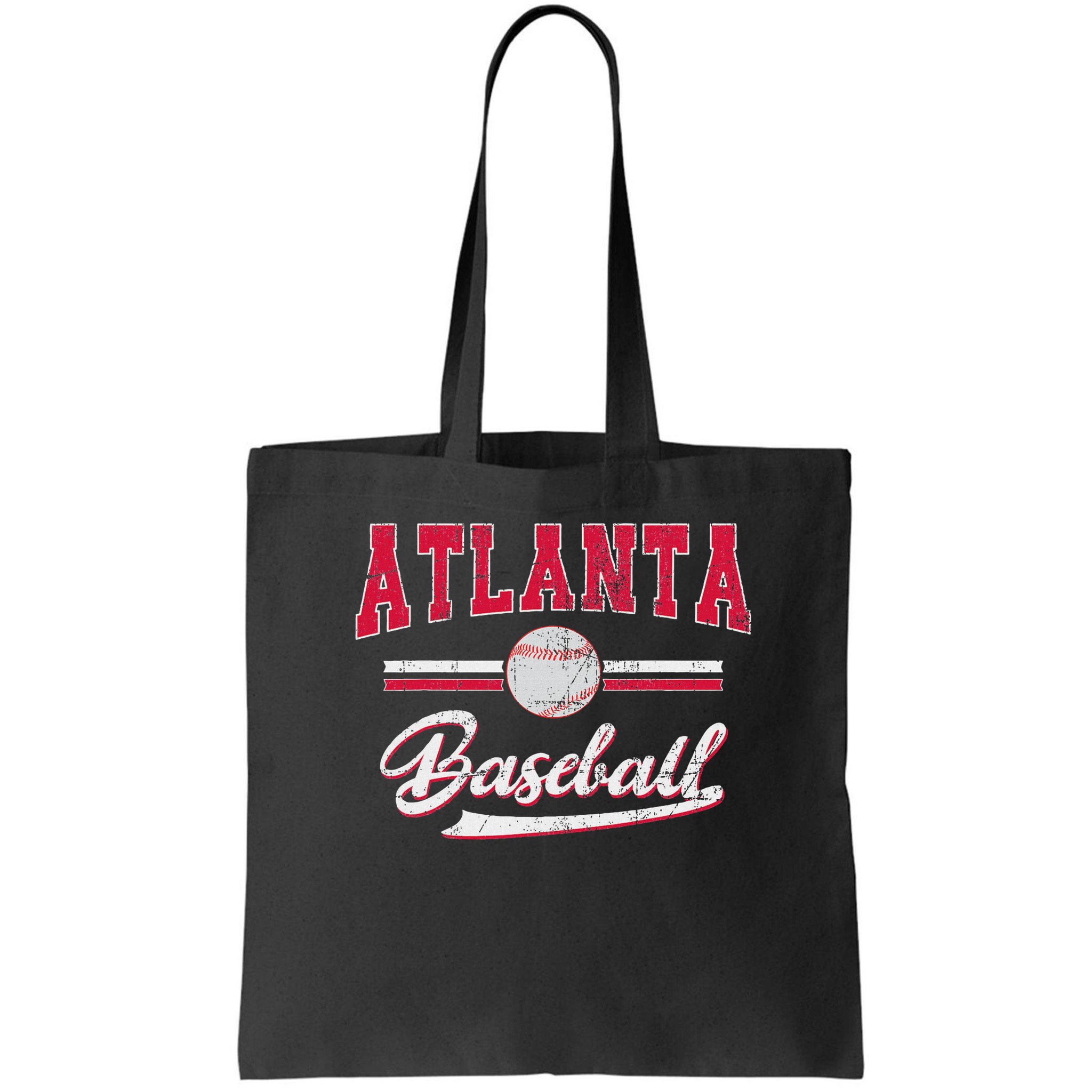 Retro Game Day Vintage Atlanta Baseball Bag