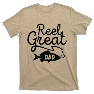 Reel Great Dad Fishing Daddy Lover Fathers Day Gift T-Shirt