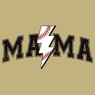 Retro Game Day Baseball Mama Mom Sport Lover T-Shirt