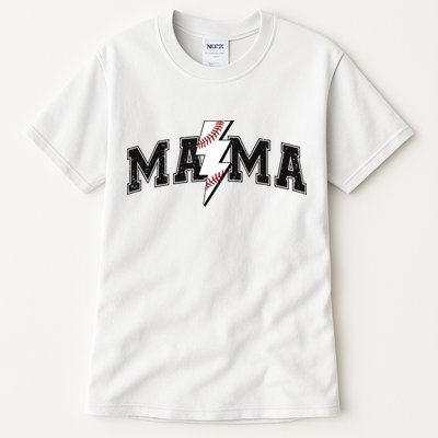 Retro Game Day Baseball Mama Mom Sport Lover Tall T-Shirt