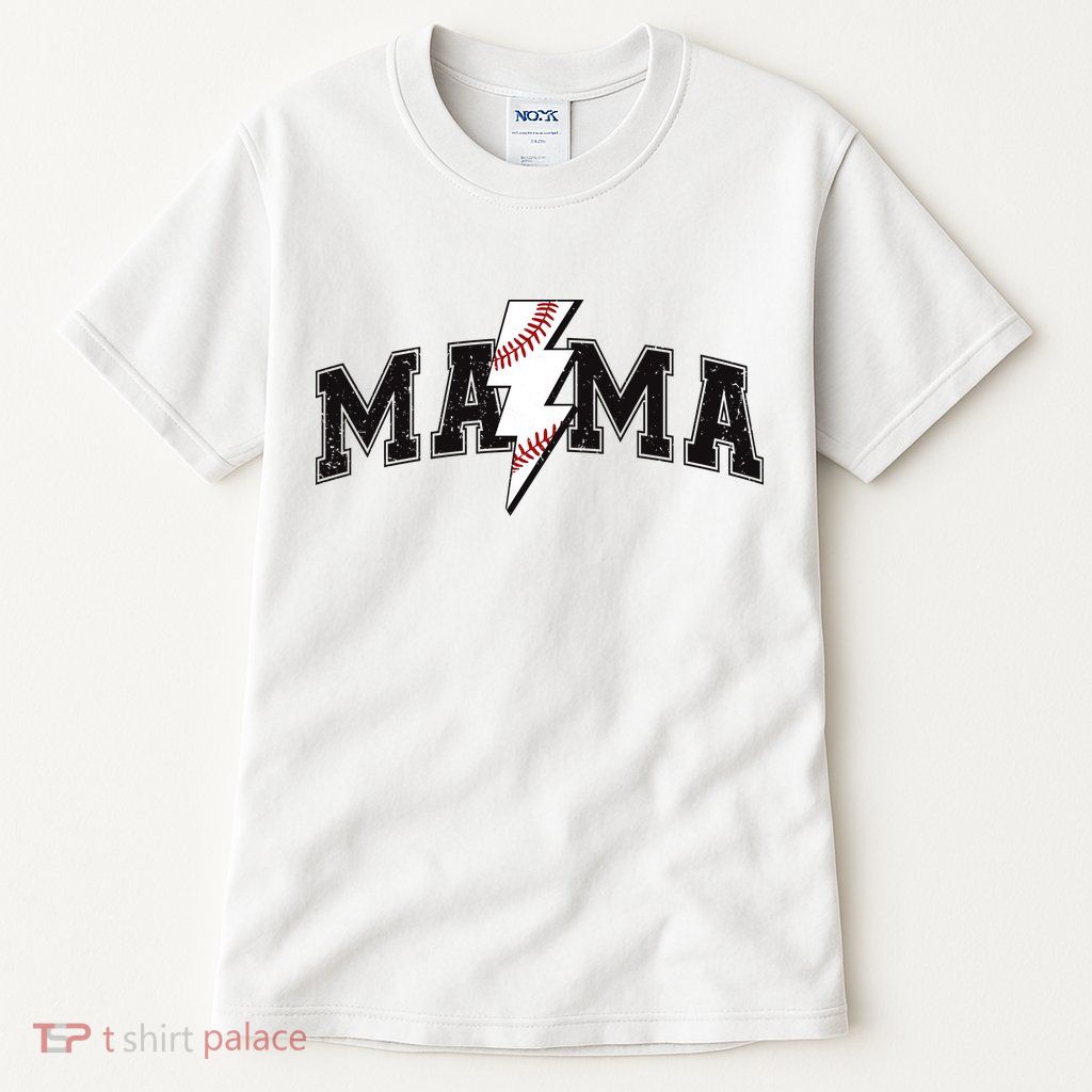 Retro Game Day Baseball Mama Mom Sport Lover Tall T-Shirt