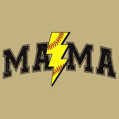 Retro Game Day Softball Mama Mom Sport Lover T-Shirt
