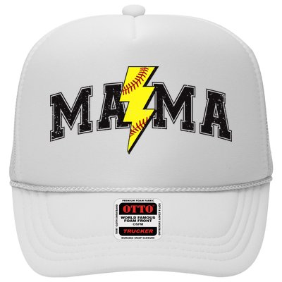 Retro Game Day Softball Mama Mom Sport Lover Trucker Hat