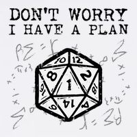 RPG Gamer Dont Worry I Have Plan Funny Garment-Dyed Sweatshirt