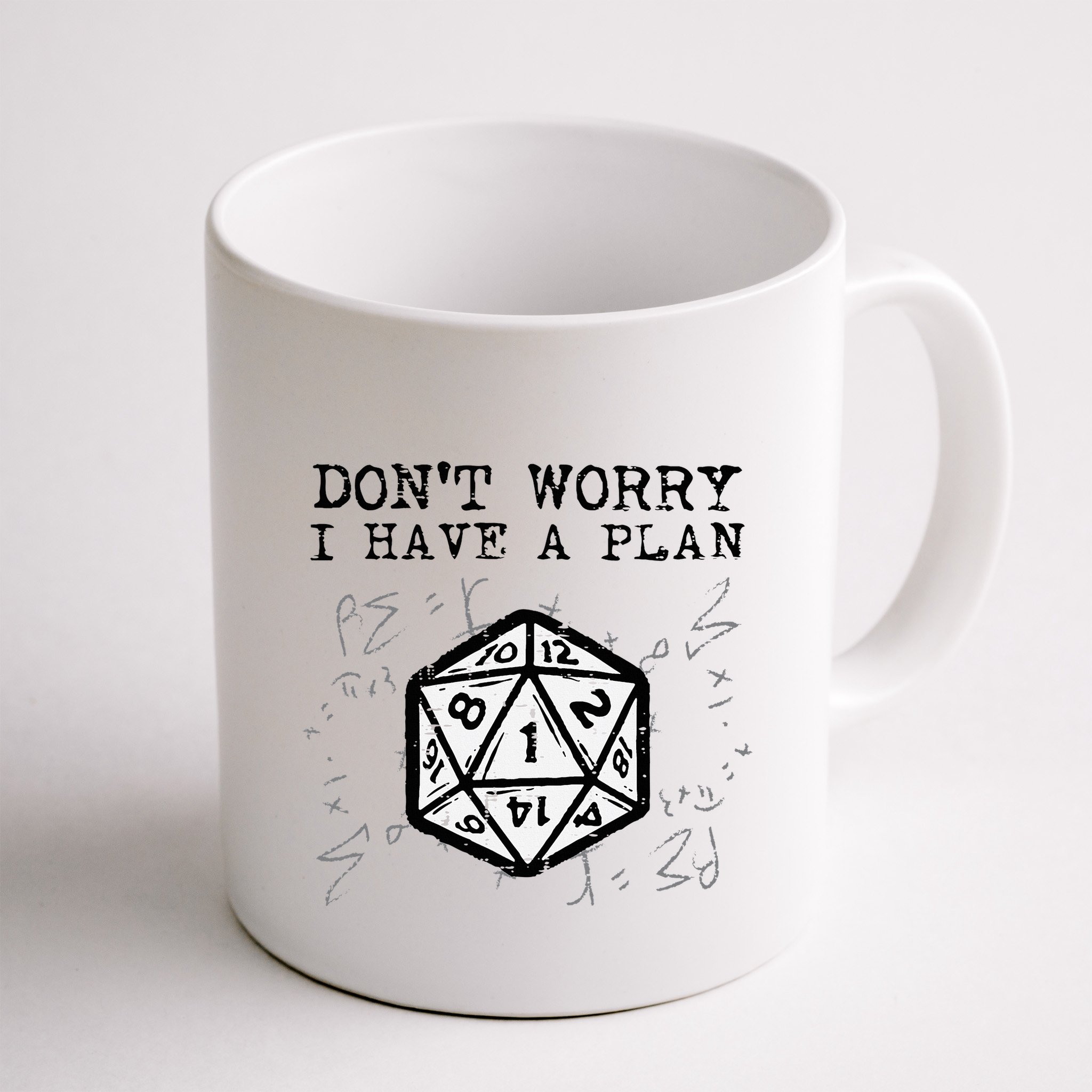 RPG Gamer Dont Worry I Have Plan Funny Mug