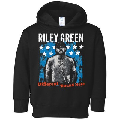 Riley Green Different Round Here Toddler Hoodie