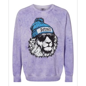 Retro Grit Detroit Apparel Women Colorblast Crewneck Sweatshirt