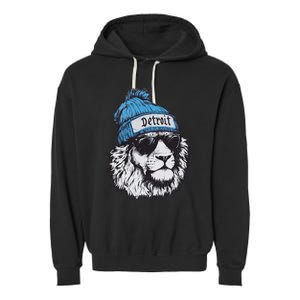 Retro Grit Detroit Apparel Women Garment-Dyed Fleece Hoodie