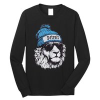 Retro Grit Detroit Apparel Women Long Sleeve Shirt