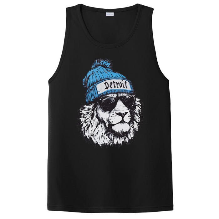 Retro Grit Detroit Apparel Women PosiCharge Competitor Tank