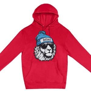 Retro Grit Detroit Apparel Women Premium Pullover Hoodie