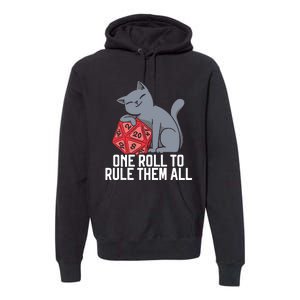 Rpg Gaming D20 Tabletop Games Funny Rpg Gamer Premium Hoodie