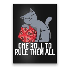 Rpg Gaming D20 Tabletop Games Funny Rpg Gamer Poster