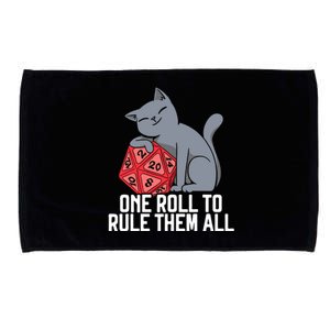 Rpg Gaming D20 Tabletop Games Funny Rpg Gamer Microfiber Hand Towel