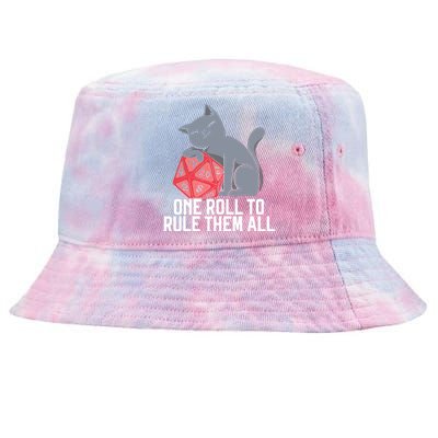 Rpg Gaming D20 Tabletop Games Funny Rpg Gamer Tie-Dyed Bucket Hat