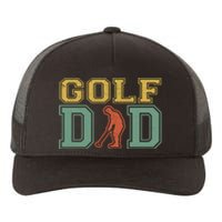 Retro Golf Dad For Golf Lovers Active Gift For Father's Day Yupoong Adult 5-Panel Trucker Hat