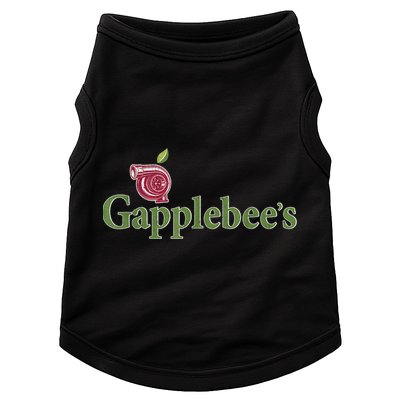 Retro Gapplebee's Drag Racing Funny Car Lover Doggie Tank