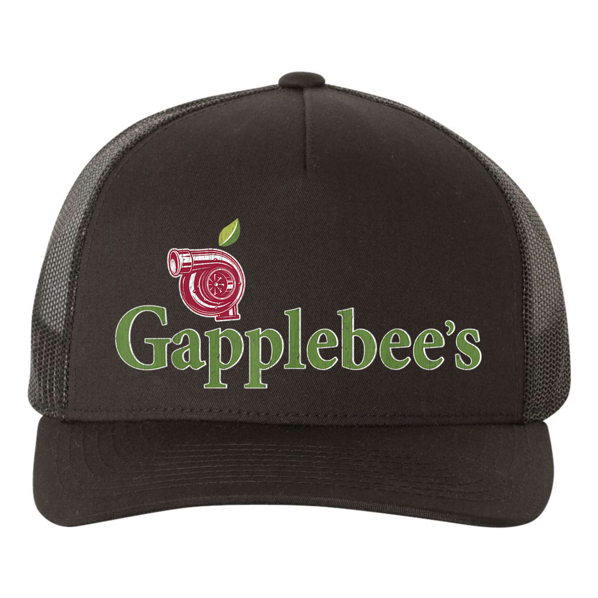 Retro Gapplebee's Drag Racing Funny Car Lover Yupoong Adult 5-Panel Trucker Hat