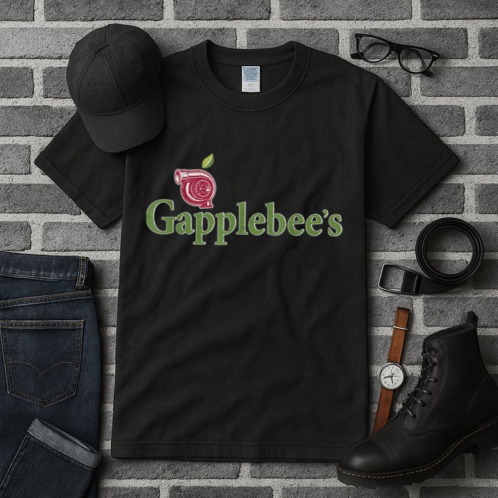 Retro Gapplebee's Drag Racing Funny Car Lover Tall T-Shirt