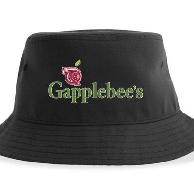 Retro Gapplebee's Drag Racing Funny Car Lover Sustainable Bucket Hat