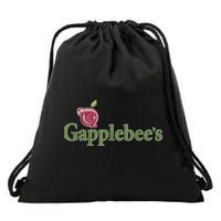 Retro Gapplebee's Drag Racing Funny Car Lover Drawstring Bag