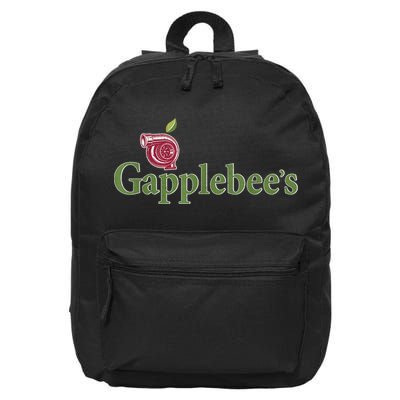 Retro Gapplebee's Drag Racing Funny Car Lover 16 in Basic Backpack