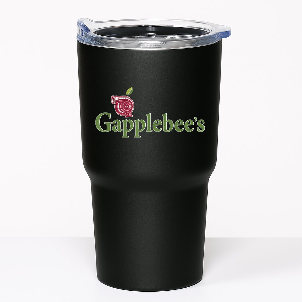 Retro Gapplebee's Drag Racing Funny Car Lover Tumbler