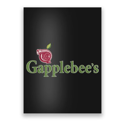 Retro Gapplebee's Drag Racing Funny Car Lover Poster