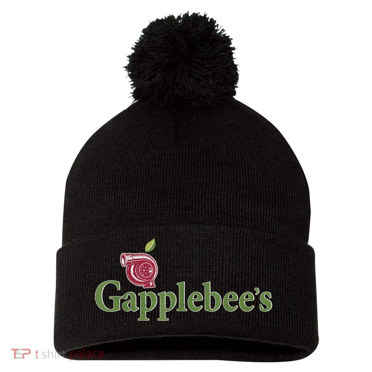 Retro Gapplebee's Drag Racing Funny Car Lover Pom Pom 12in Knit Beanie