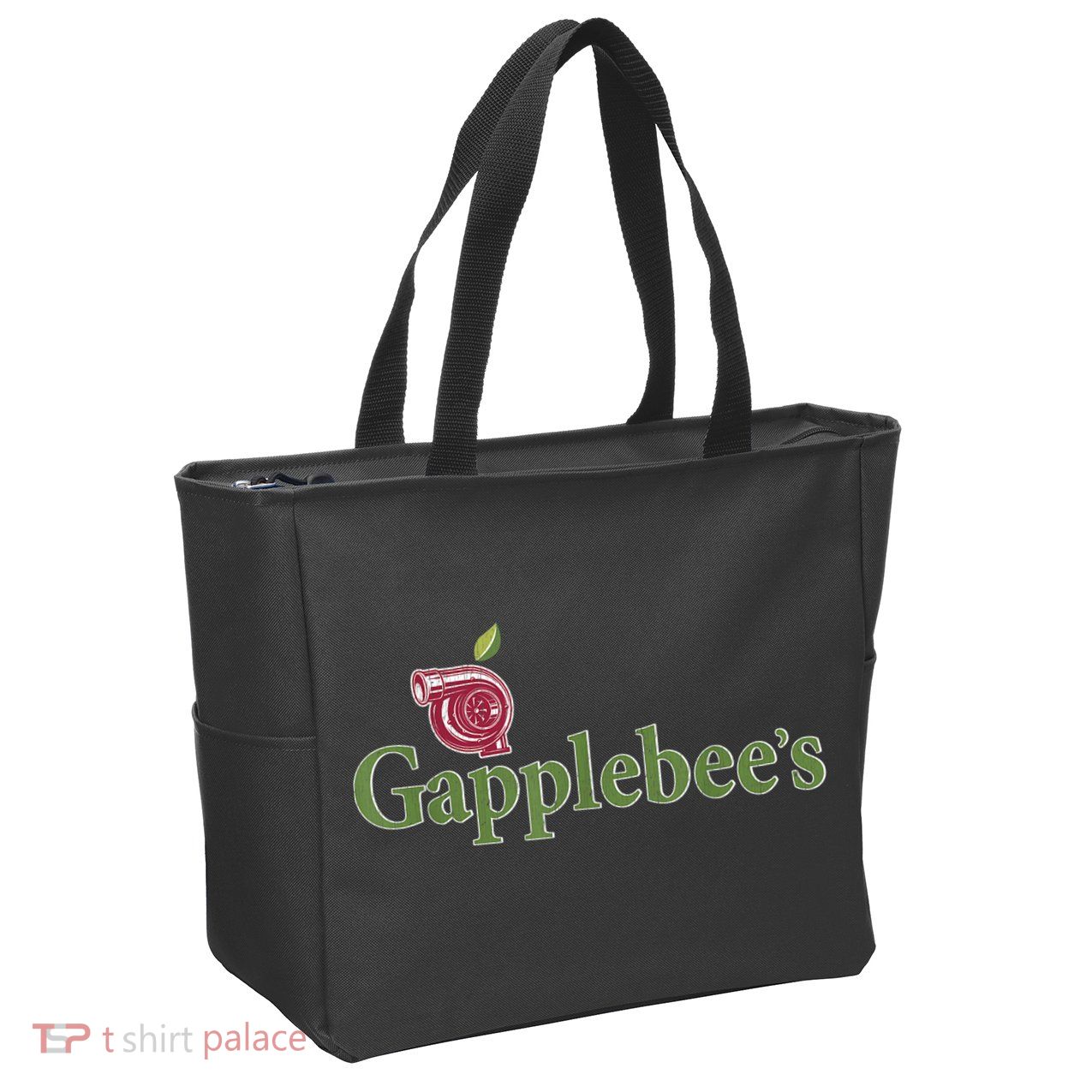 Retro Gapplebee's Drag Racing Funny Car Lover Zip Tote Bag