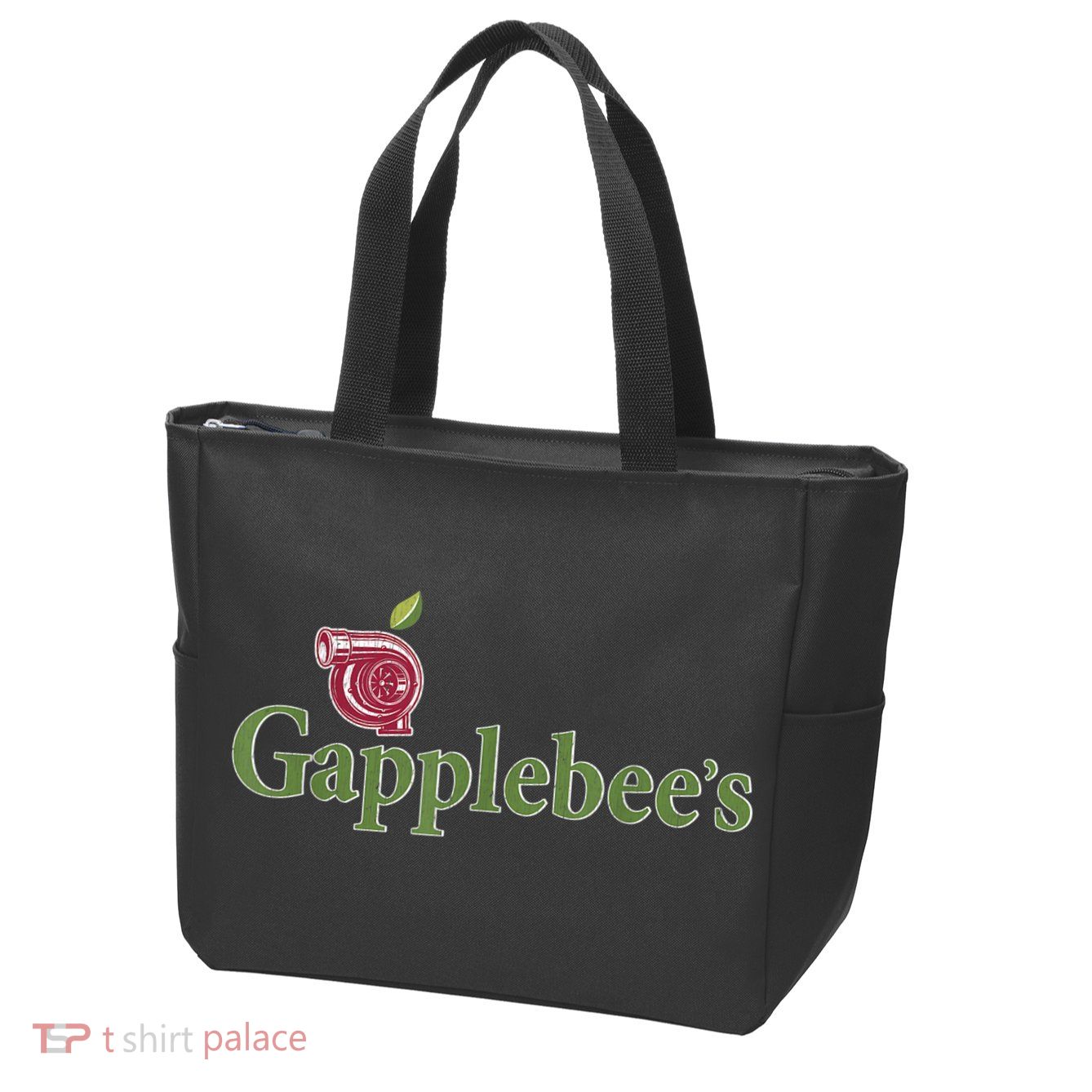 Retro Gapplebee's Drag Racing Funny Car Lover Zip Tote Bag