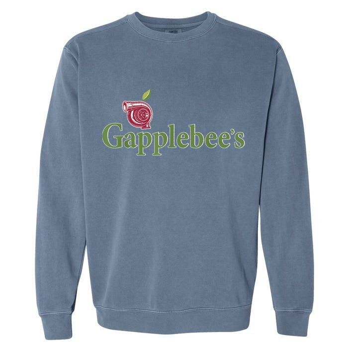 Retro Gapplebee's Drag Racing Funny Car Lover Garment-Dyed Sweatshirt