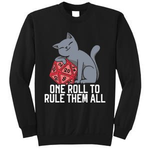 RPG Gaming D20 Tabletop Games Funny RPG Gamer Sweatshirt