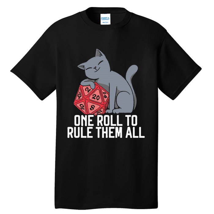 RPG Gaming D20 Tabletop Games Funny RPG Gamer Tall T-Shirt