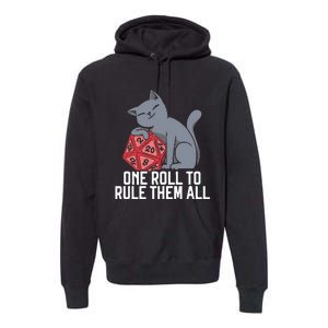 RPG Gaming D20 Tabletop Games Funny RPG Gamer Premium Hoodie