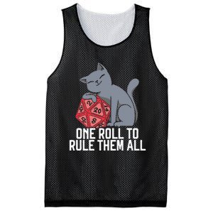 RPG Gaming D20 Tabletop Games Funny RPG Gamer Mesh Reversible Basketball Jersey Tank