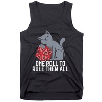 RPG Gaming D20 Tabletop Games Funny RPG Gamer Tank Top