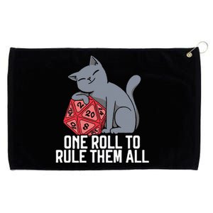 RPG Gaming D20 Tabletop Games Funny RPG Gamer Grommeted Golf Towel