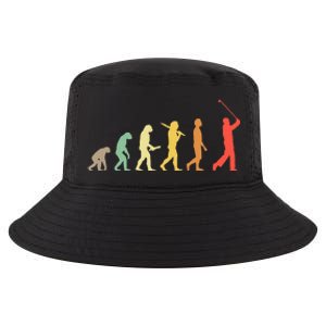 Retro Golf Evolution Gift For Golfers & Golf Players Cool Comfort Performance Bucket Hat