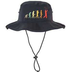 Retro Golf Evolution Gift For Golfers & Golf Players Legacy Cool Fit Booney Bucket Hat