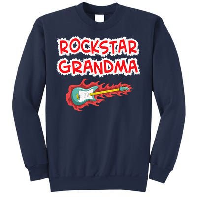 Rockstar Grandma Electric Guitar Rock Fan Mother Father Day Sweatshirt