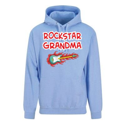 Rockstar Grandma Electric Guitar Rock Fan Mother Father Day Unisex Surf Hoodie