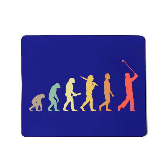 Retro Golf Evolution Gift For Golfers And Golf Players Gift Mousepad