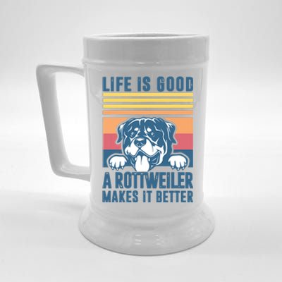 Rottweiler Gifts For Men Women Rottweiler Mom Dad Rottweiler Beer Stein