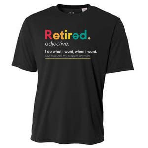 Retirement Gifts For  Funny Retirement Gifts Cooling Performance Crew T-Shirt