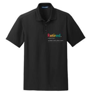 Retirement Gifts For  Funny Retirement Gifts Dry Zone Grid Polo