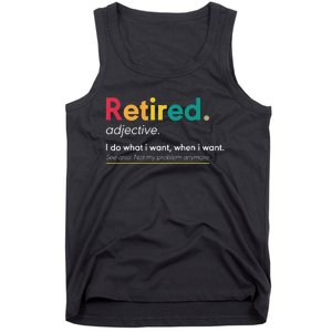 Retirement Gifts For  Funny Retirement Gifts Tank Top