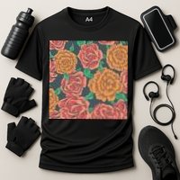 Rose Garden Flower Nature Performance Shirt