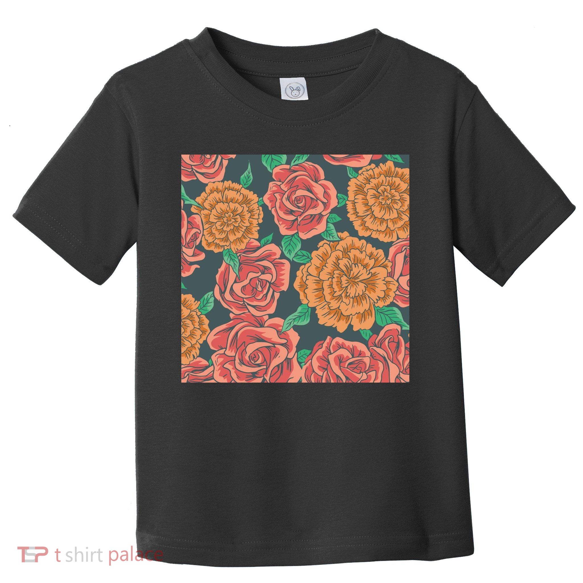 Rose Garden Flower Nature Toddler T-Shirt