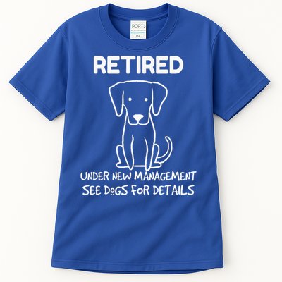 Retirement Gifts For Wo 2024 Retired Pet Tall T-Shirt